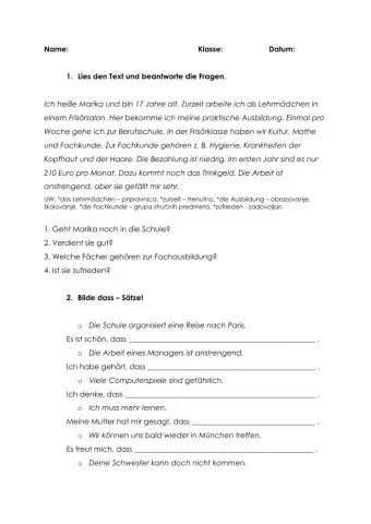 Wir+ 5 (Arbeitsblatt)