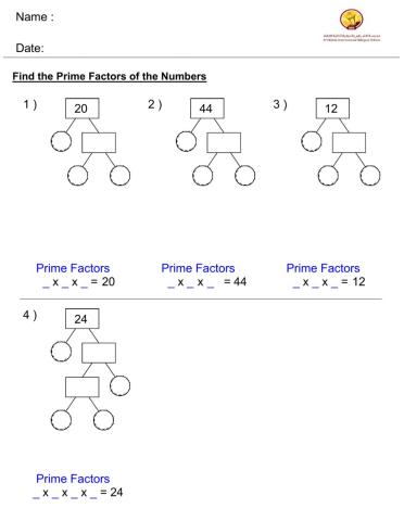 Prime factorization