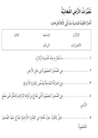 التغيرات الفجائية