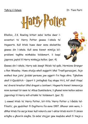 Harry Potter (Malti) 2
