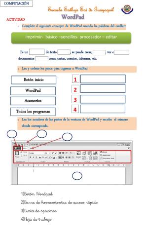 Actividad  de computación