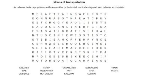 Means of transportation