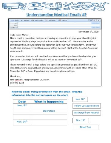 Reading Medical Emails2