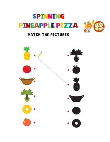 Spinning pineapple pizza