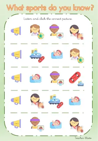 Unit 2 - Sports and hygiene