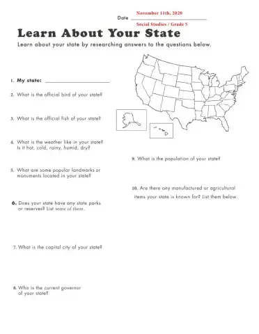 Learn about your state