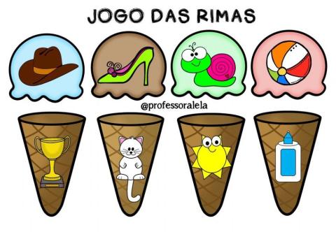 Jogo das rimas- consciência fonológica