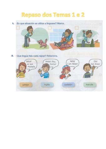 Lengua gallega repaso