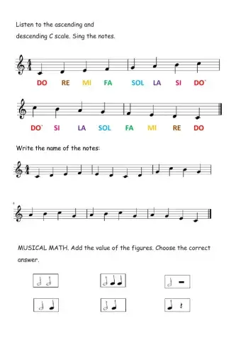 Musical notes
