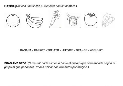 Food and food groups.