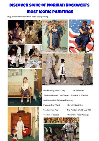 Norman Rockwell's paintings