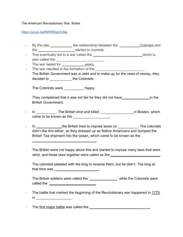 American Revolutionary War