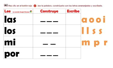 Lee, construye, escribe 13-16