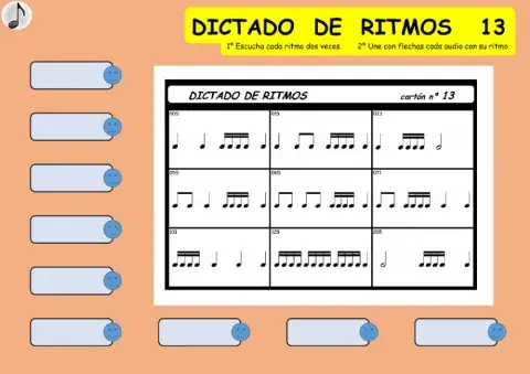 DICTADO DE RITMOS 13