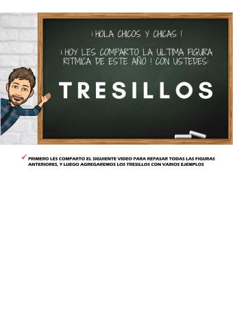 Actividad 19: Tresillos (6to grado)