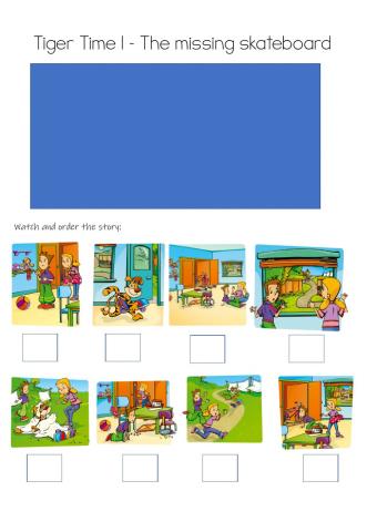 The missing skateboard