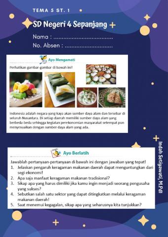 Kelas 6 SDN 4 Sepanjang