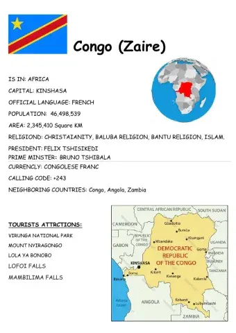 Congo, Dina Shterengas