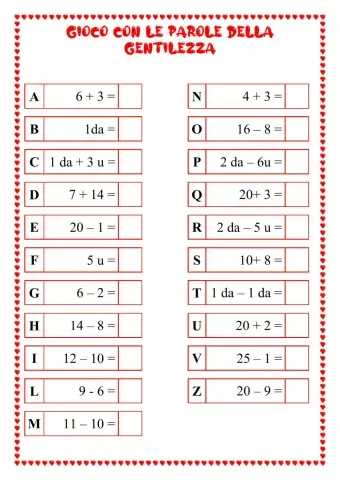 Gioco con le parole gentili