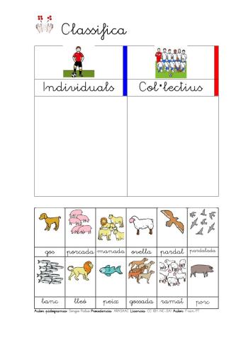 Individuals i col·lectius. 2