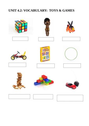 Toys and games
