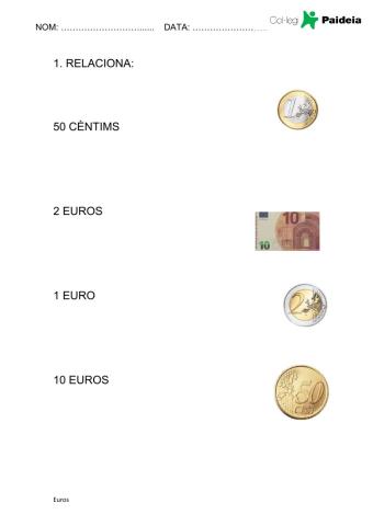 Euros asociar