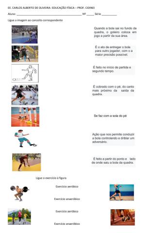 Futsal e exercício