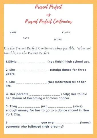 Present perfect vs present perfect continuous