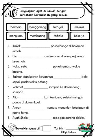 Perkataan Berimbuhan