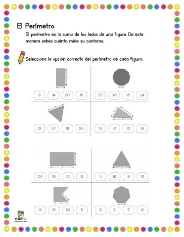 Perímetro de figuras