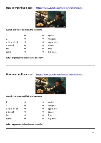 How to order like a boss