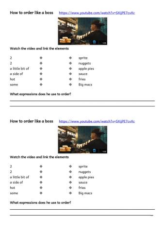 How to order like a boss