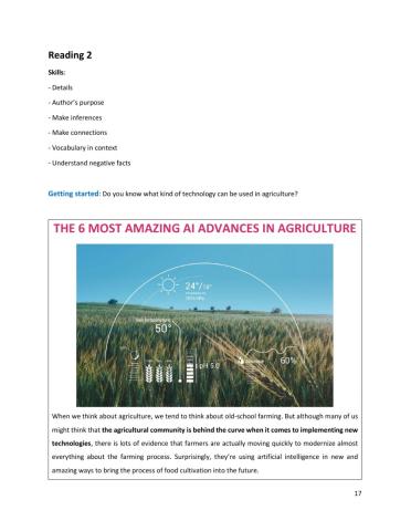 Agriculture adn technology