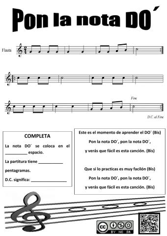 Pon la nota do