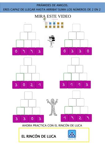 Pirámides de amigos