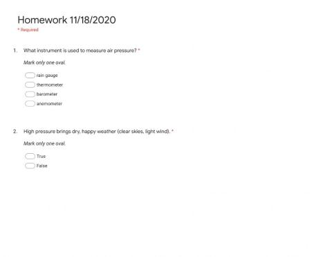 Science Homework 11-18-2020