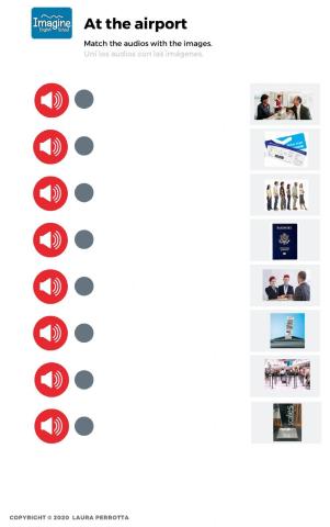 At the airport- recognition