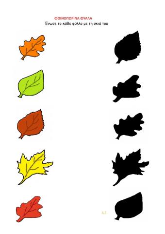 Φθινοπωρινά φύλλα
