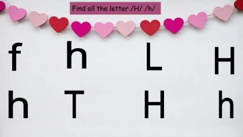 Letter Hh 2