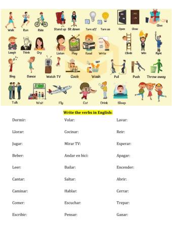 Action verbs