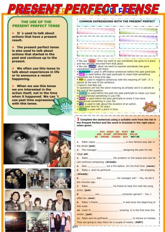 Present perfect vs past simple with Pablo López