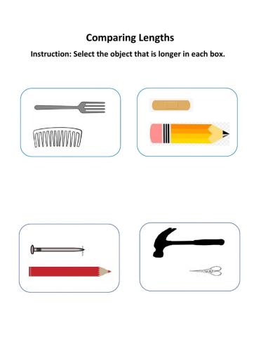 Comparing Lengths