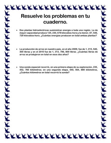 Operaciones aritméticas