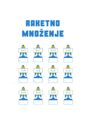 Raketno množenje