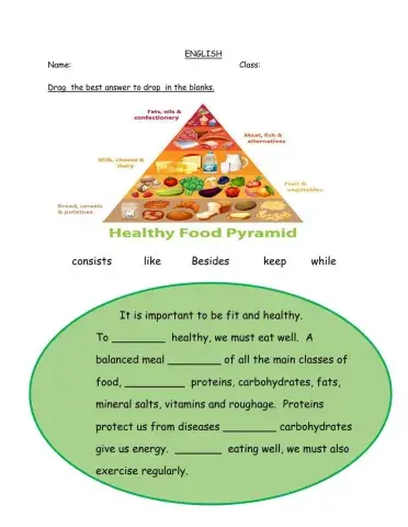 Healthy Food Pyramid