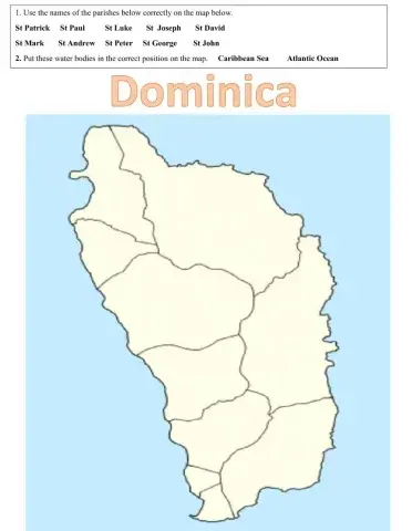 Parishes of Dominica 