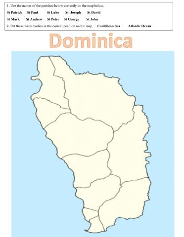 Parishes of Dominica 