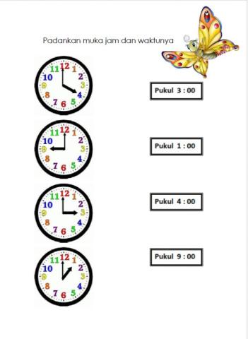 Kenali Jam dan Masa