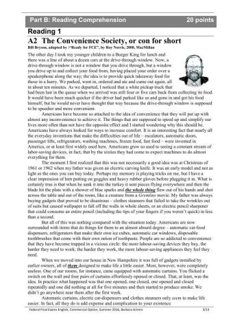 Matu Test 2 Reading and Use of English