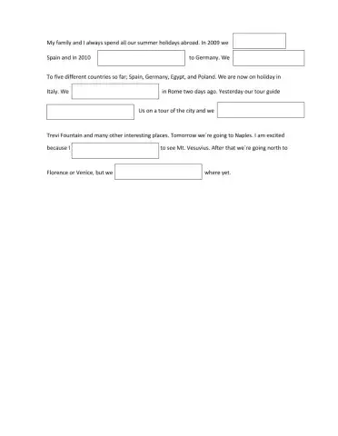Present perfect vs past simple